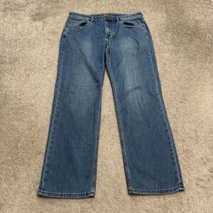 Tommy Bahama Relaxed Fit Straight Leg Denim Jeans Mens 34x30 Medium Wash Casual